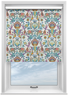 Bangalore, Azure Glow - Roller Blind